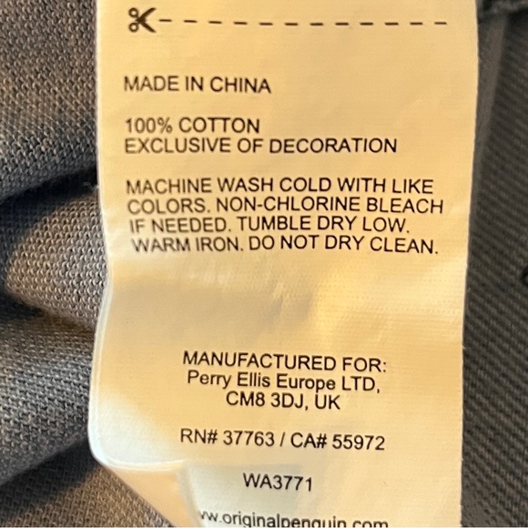 Original Penguin Tshirt size S - Picture 6 of 6